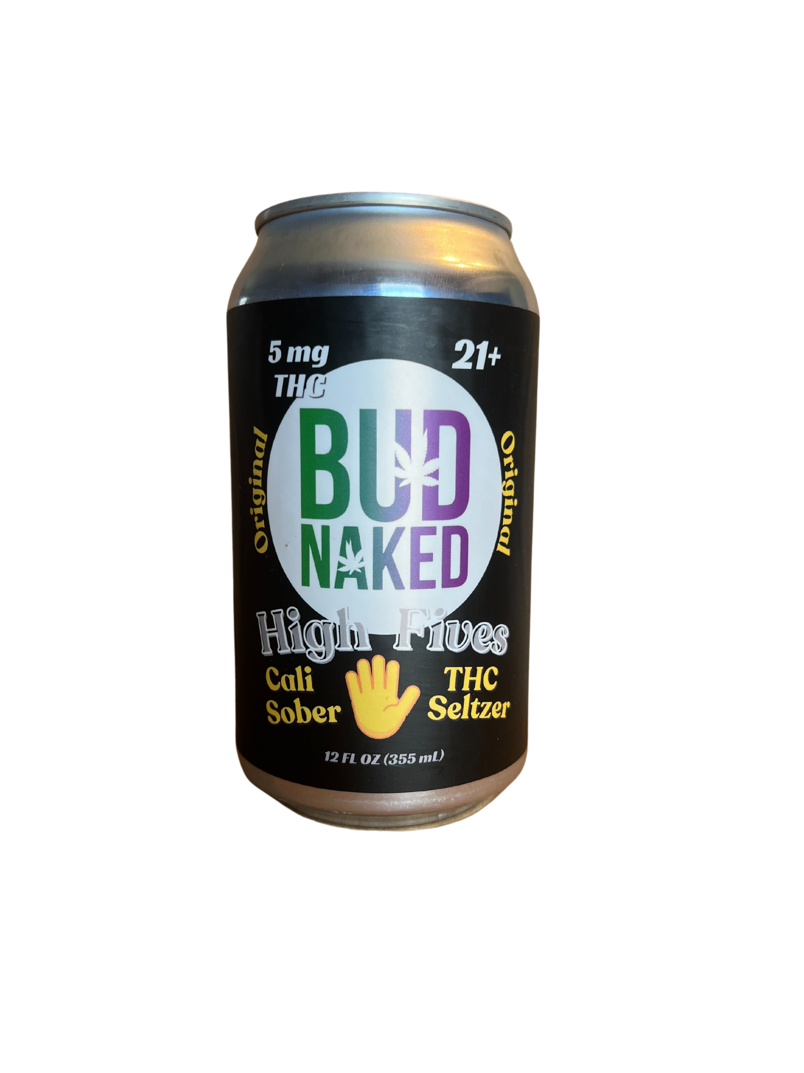 Bud Naked Original High Five Seltzer 12 ounce, 4 pack
